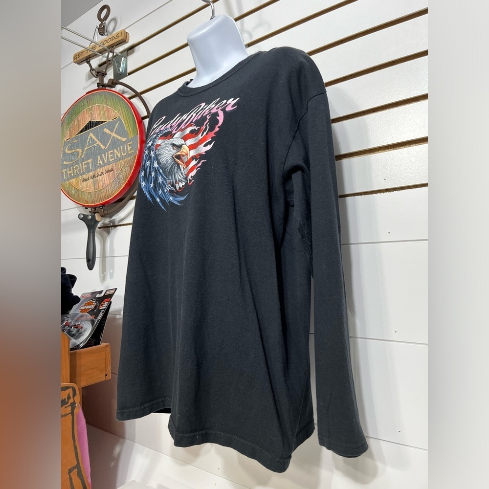 Lady Biker long sleeved tee size large - Picture 3 of 7